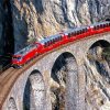 Bernina Express Train Railway Paint By Numbers