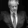 Black And White Boris Johnson Paint By Numbers