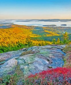 Cadillac Mountain Acadia Paint By Numbers