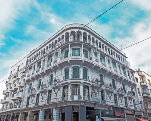 Casablanca Buildings Paint By Numbers