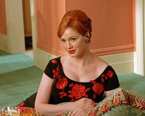 Christina Hendricks Mad Men Paint By Numbers