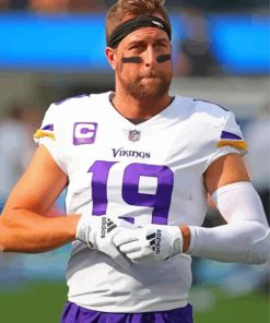 Cool Adam Thielen Paint By Numbers