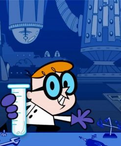 Cool Dexter's Lab Paint By Numbers