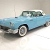 Cyan 1957 Thunderbird Paint By Numbers