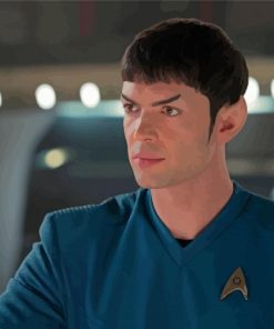 Ethan Peck In Star Trek Strange New Worlds Paint By Numbers