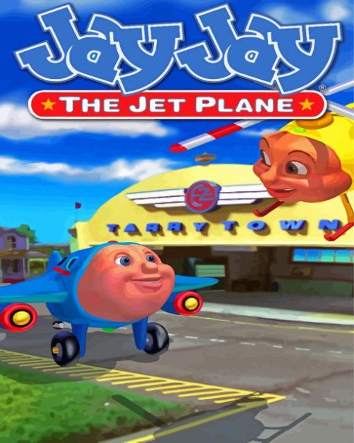 Jay Jay Jet Plane Animation Paint By Numbers