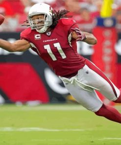 Larry Fitzgerald Wide Receiver Paint By Numbers