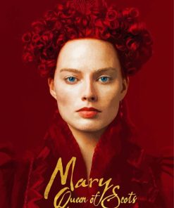 Mary Queen Of Scots Poster Paint By Numbers