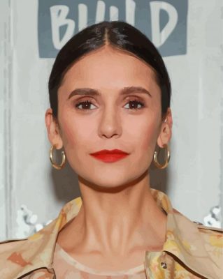 Nina Dobrev Paint By Numbers