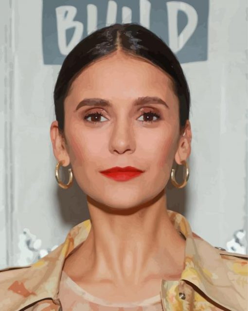 Nina Dobrev Paint By Numbers