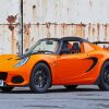 Orange Lotus Elise Paint By Numbers