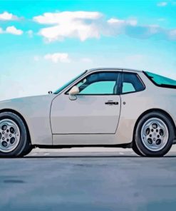 Porsche 944 Turbo Car Paint By Numbers