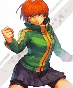 Powerful Chie Satonaka Paint By Numbers