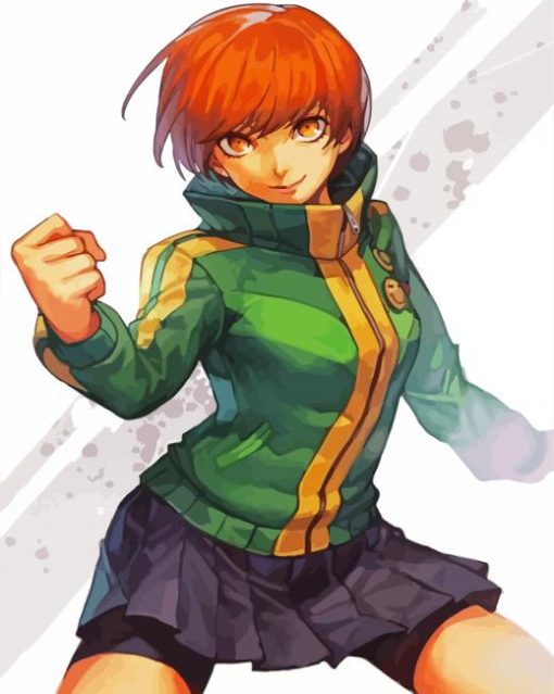 Powerful Chie Satonaka Paint By Numbers