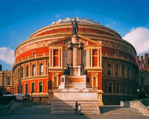 Royal Albert Hall In London Paint By Numbers