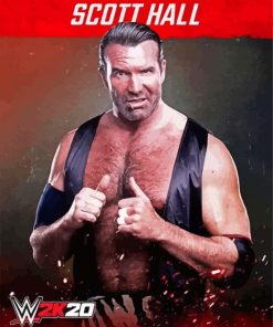 Scott Hall Poster Paint By Numbers