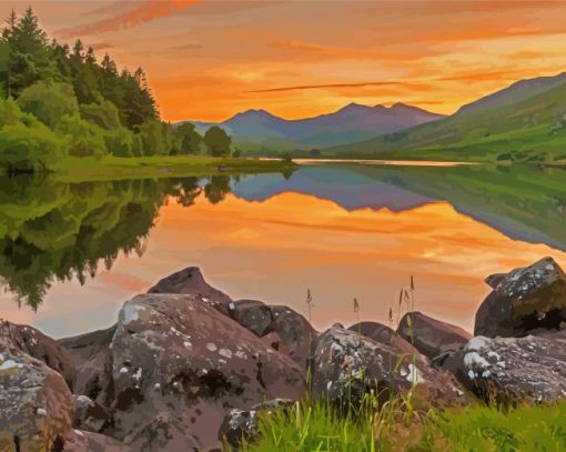 Snowdonia Paint By Numbers