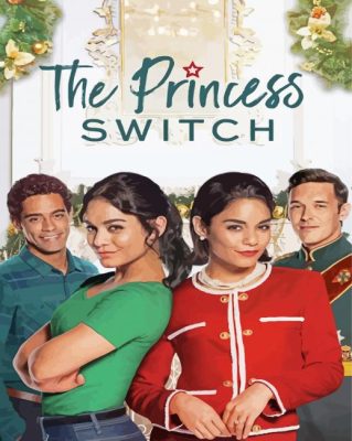 The Princess Switch Poster Paint By Numbers