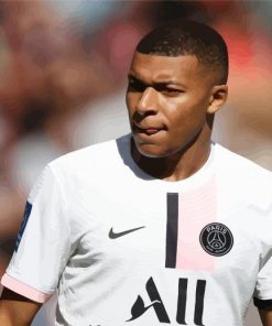 The Footballer Mbappé Paris St Germain Paint By Numbers