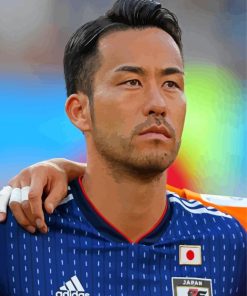 The Japanese Player Maya Yoshida Paint By Numbers