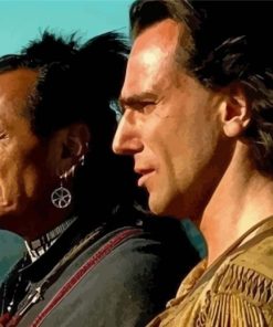 The Last Of The Mohicans Characters Paint By Numbers