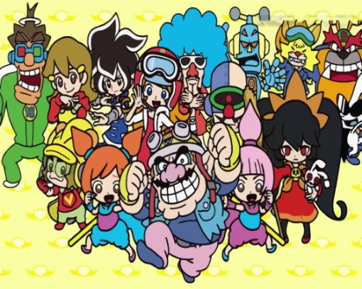 Warioware Gold Characters Paint By Numbers