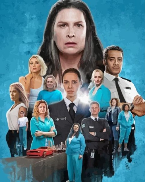 Wentworth Poster Paint By Numbers