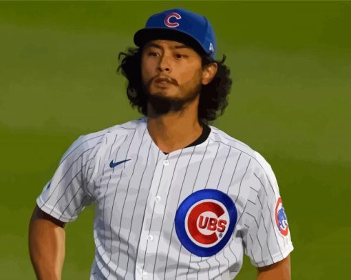 Aesthetic Yu Darvish Paint By Numbers