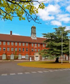 Aldershot Town Buildings Paint By Numbers