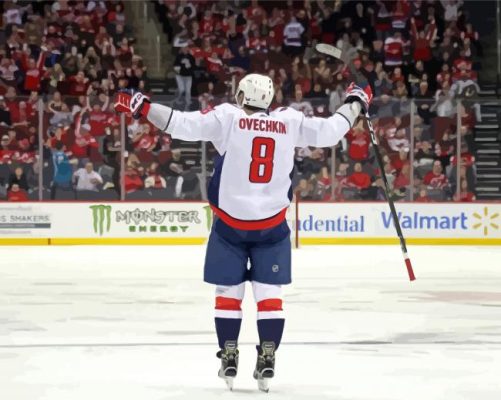 Alexander Ovechkin Back Paint By Numbers