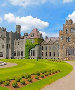 Ashford Castle Ruins Paint By Numbers