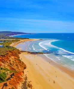 Australia Anglesea Beach Paint By Numbers