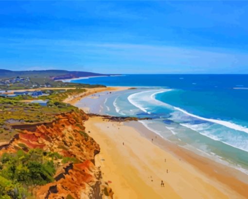 Australia Anglesea Beach Paint By Numbers