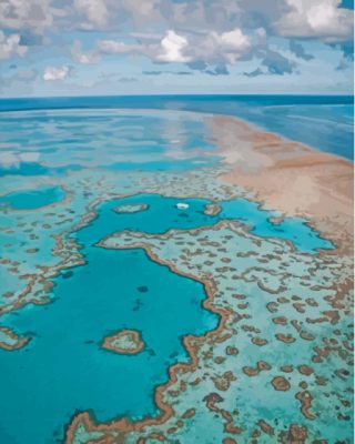 Australia Great Barrier Reef Paint By Numbers