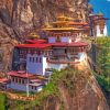 Bhutan Paro Taktsang Paint By Numbers