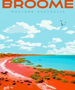 Broome Poster Paint By Numbers