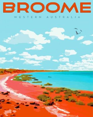 Broome Poster Paint By Numbers