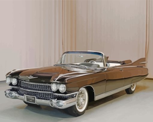 Cadillac Eldorado Car Paint By Numbers