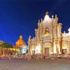 Cathedral Of Sant Agata In Catania Sicily Paint By Numbers