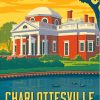 Charlottesville Monticello Virginia Poster Paint By Numbers