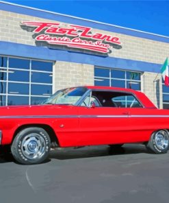 Classic 64 Impala Car Paint By Numbers