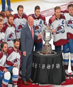 Colorado Avalanche Players Paint By Numbers