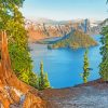 Crater Lake Paint By Numbers