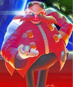 Doctor Eggman Paint By Numbers