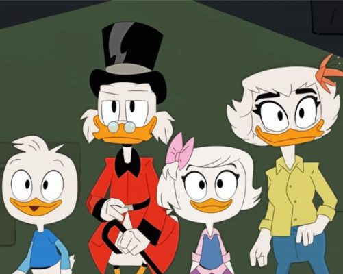 Duck Tales Paint By Numbers