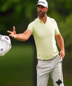 Dustin Johnson Paint By Numbers