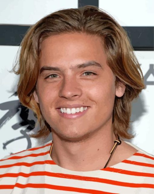 Dylan Sprouse Paint By Numbers