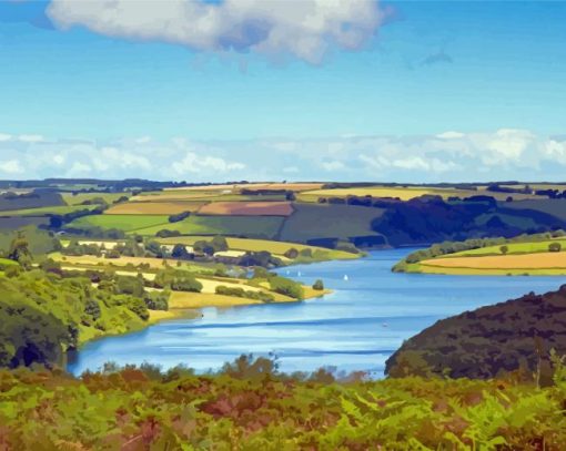 England Wimbleball Paint By Numbers