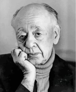 French Playwright Eugene Ionesco Paint By Numbers