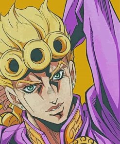 Giorno Giovanna Character Paint By Numbers